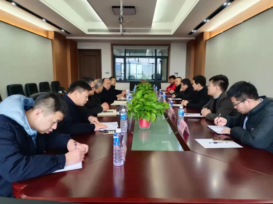 The Deputy General Manager Of Shaanxi Heavy Truck Sales Company And His Party Went To Chengli Group To Investigate And Guide The Work in The First Stop Of The Spring Festival