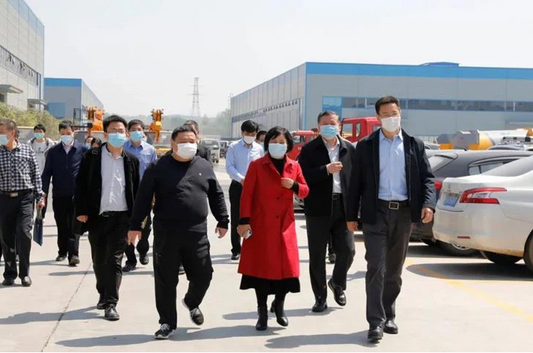 Provincial CPPCC Vice Chairman Wang Hongling and Other Leaders Inspected Chengli Group to Help Leading Auto Companies to Win the Double Victory in Economic Development and Epidemic Prevention and Control