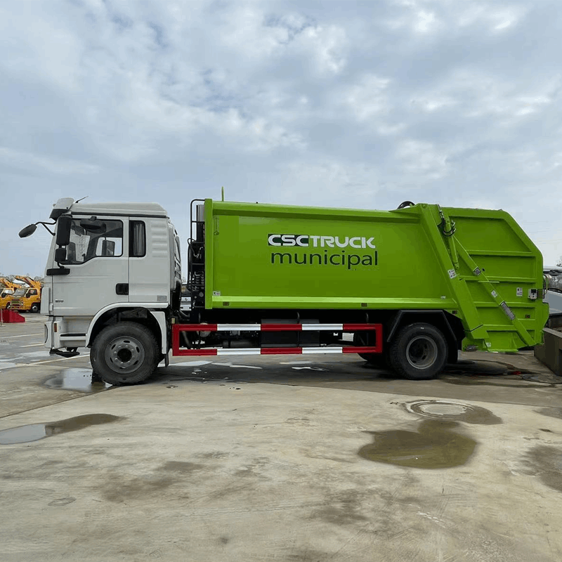 SHACMAN 4*2 15CBM  Compressed garbage truck