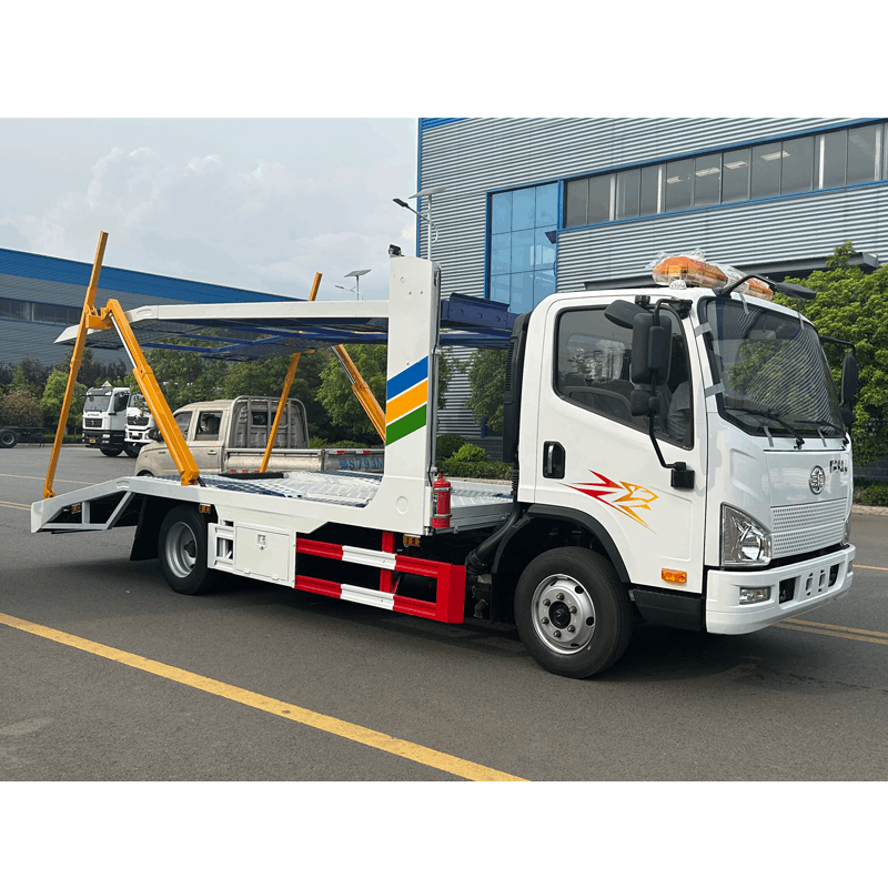 FAW 2-place panel car vehicle transport truck