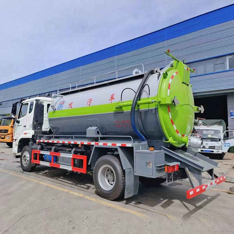 Howo 12 cubic 14 cubic  4x2 sewage suction truck vacuum truck