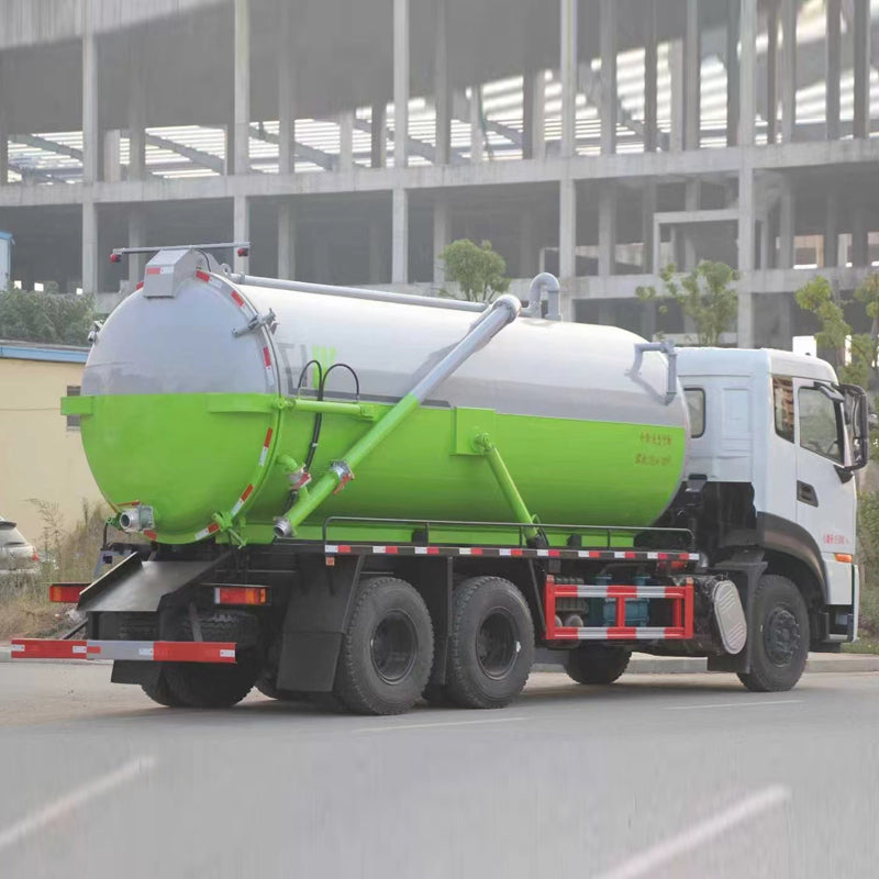 Dongfeng 18 cubic- 22 cubic 6x4 sewage suction truck vacuum truck