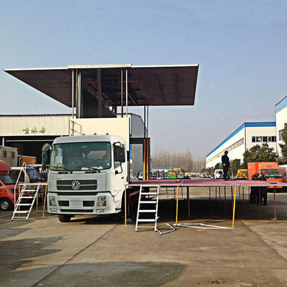 Dongfeng 4x2 stage truck (cargo box length 6.2m)