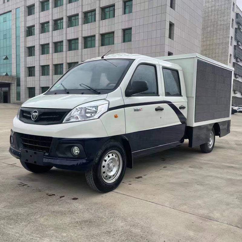 FOTON double cab LED advertising truck