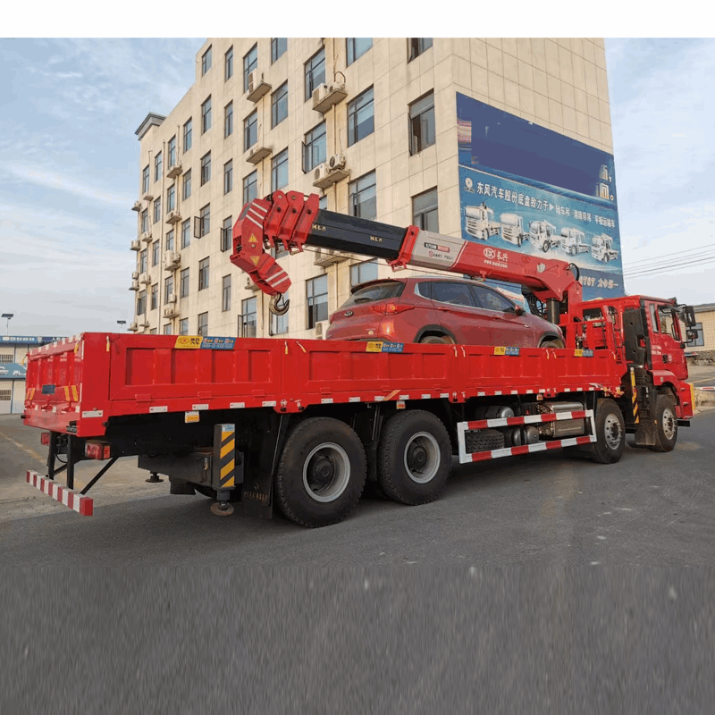 SHACMAN  8x4   Truck-mounted Crane