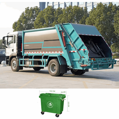 HOWO 4*2 18m³garbage compractor truck