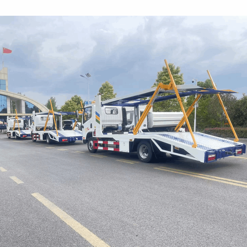 FAW 2-place panel car vehicle transport truck