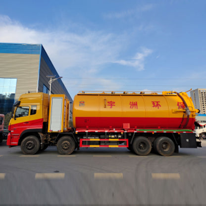 Camion aspirateur de camion d'aspiration des eaux usées Dongfeng 33000L 8x4 