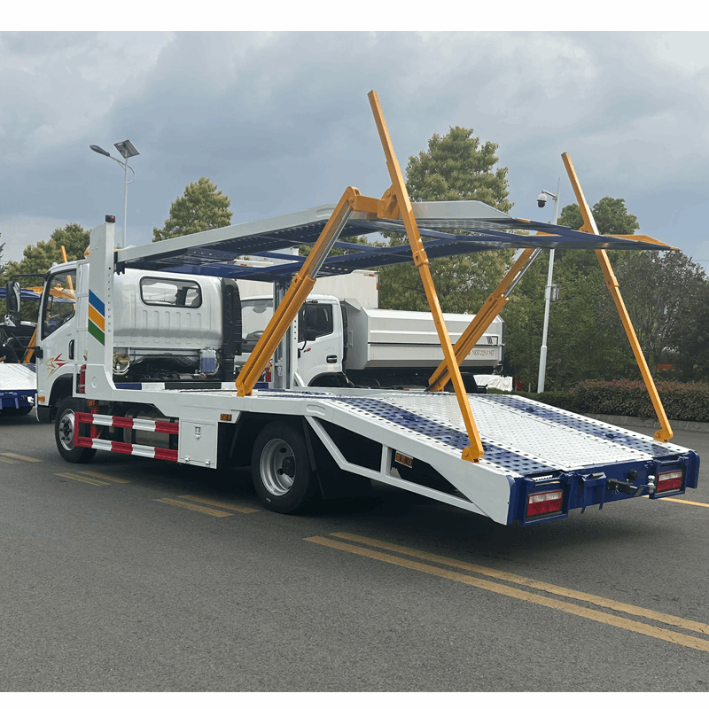 FAW 2-place panel car vehicle transport truck
