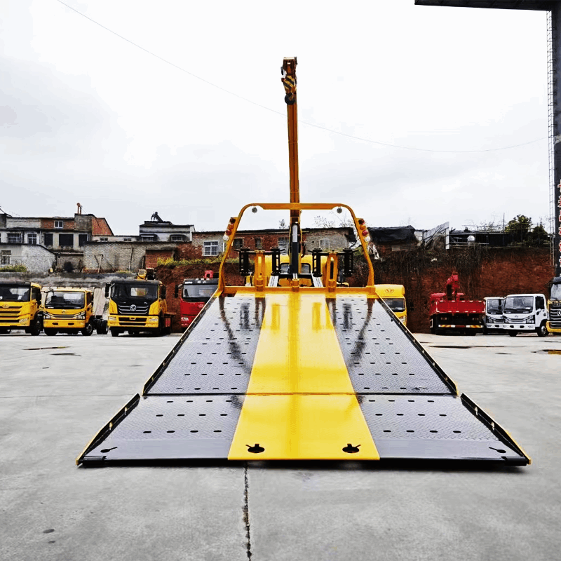 DaYun 4*2 Clearance with lifting crane