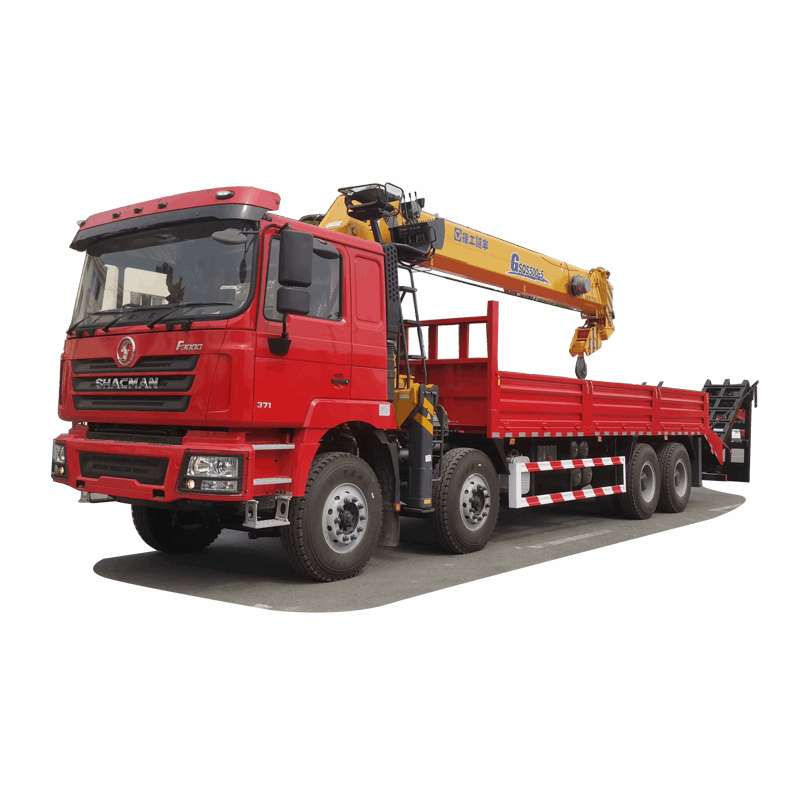 SHACMAN  8x4   Truck-mounted Crane