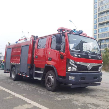 Dongfeng  4X2  5000L  foam fire truck