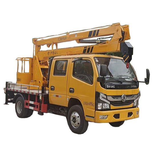 13-18 meters Dongfeng 4x2  folding arm high altitude working platform truck