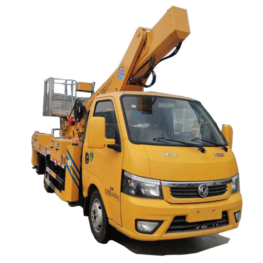 Dongfeng Tuyi 21 meters 4 x2 telescopic boom aerial operation vehicle