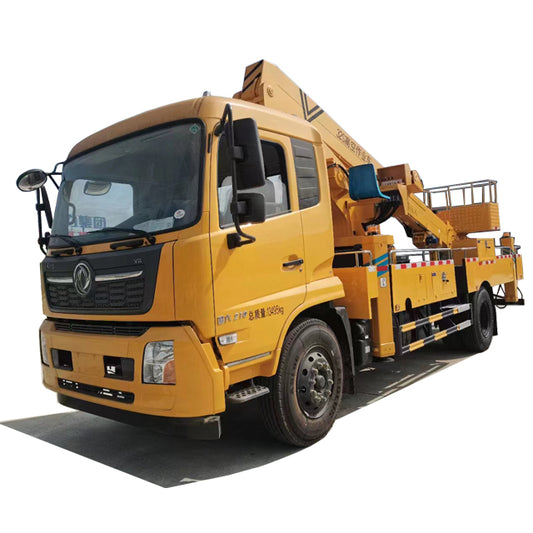 Dongfeng32 meters 4 x2 mobile hydraulic platform high altitude operation truck
