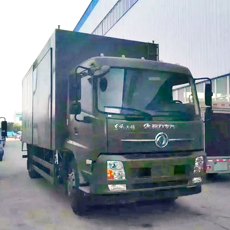 Camion de scène Dongfeng 4x2 (longueur de la boîte de chargement 6,2 m) 