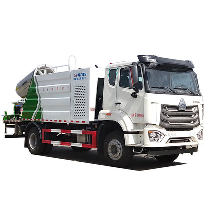 HOWO 4x2 14000L truck mounted mist cannon truck